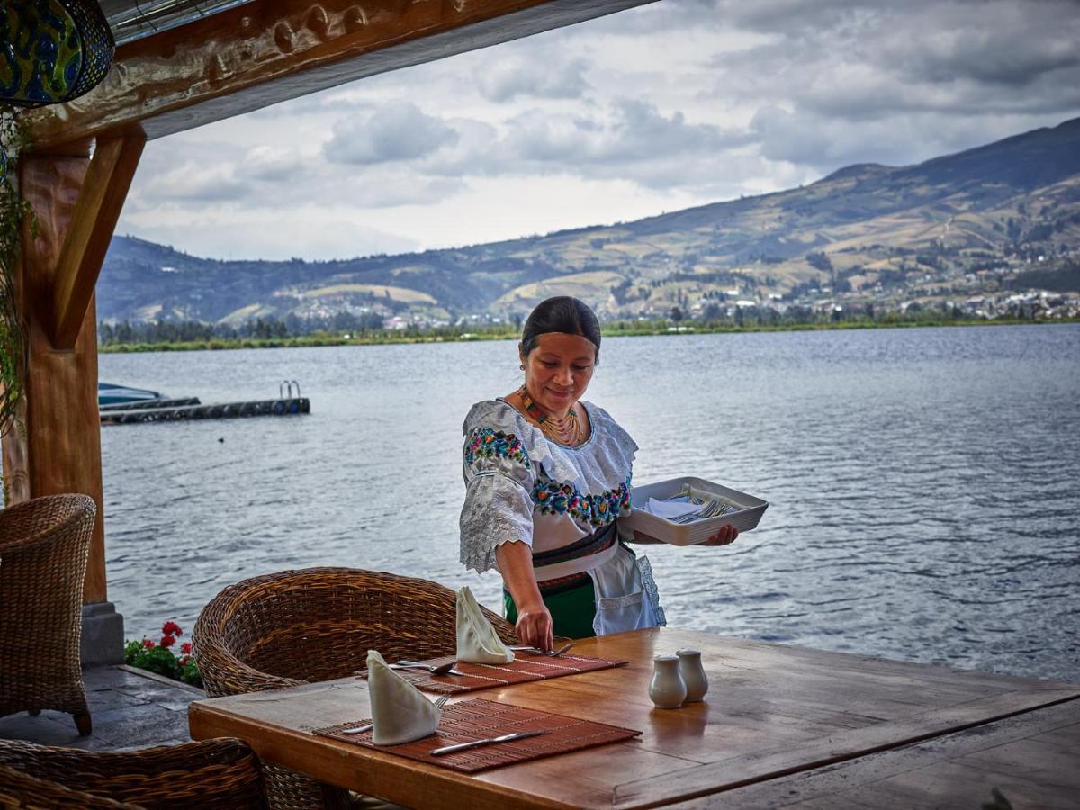 Hosteria Cabanas Del Lago Otavalo Exterior foto