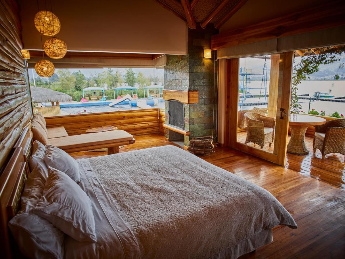 Hosteria Cabanas Del Lago Otavalo Exterior foto